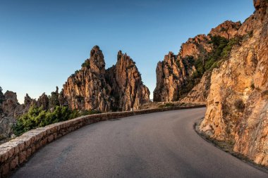 Calanques de Piana, Korsika adası, Fransa