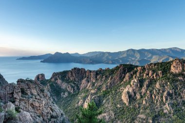 Calanques de Piana, Korsika adası, Fransa