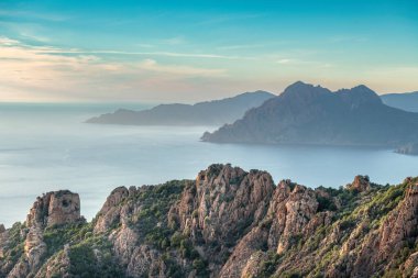 Calanques de Piana, Korsika adası, Fransa