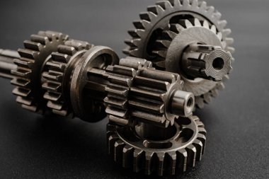 Metal dişli tekerlek motor araba ve bisiklet, mekanik endüstrisi..