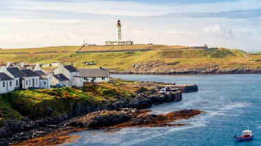 Lighthouse Portnahaven, Islay Adası, İskoçya