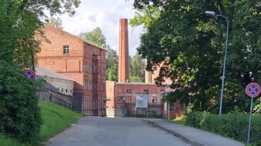 Latvija, Ligatnes eski kağıt kumaşı yüksek kaliteli 4K görüntü.