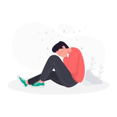 Battaniyenin altında yatan adam.