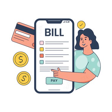 öde düz vektör illüstrasyonu.