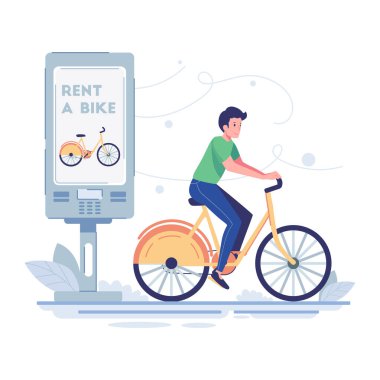 Kiralık kiralık daire vektör çizimi