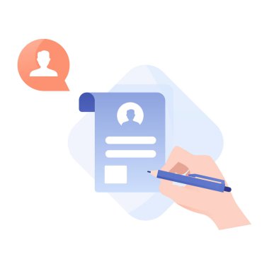 Dizüstü bilgisayarı olan bir adamın vektör çizimi