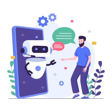 Robotla Yapay Zeka Kavramı.