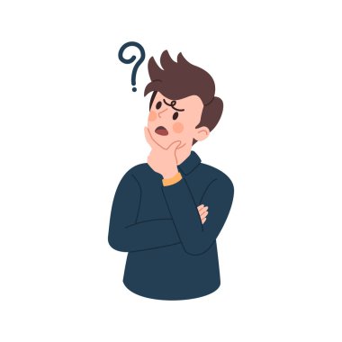 Sıradan bir çizgi film karakteri olan genç bir adam.