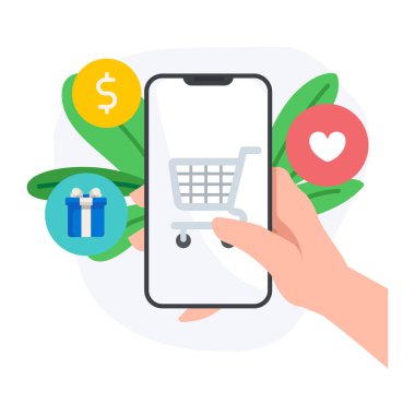akıllı telefon çevrimiçi alışveriş uygulaması