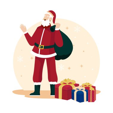 Hediyelerle Noel Baba