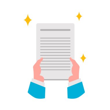 iş sözleşmesi belge simgesi