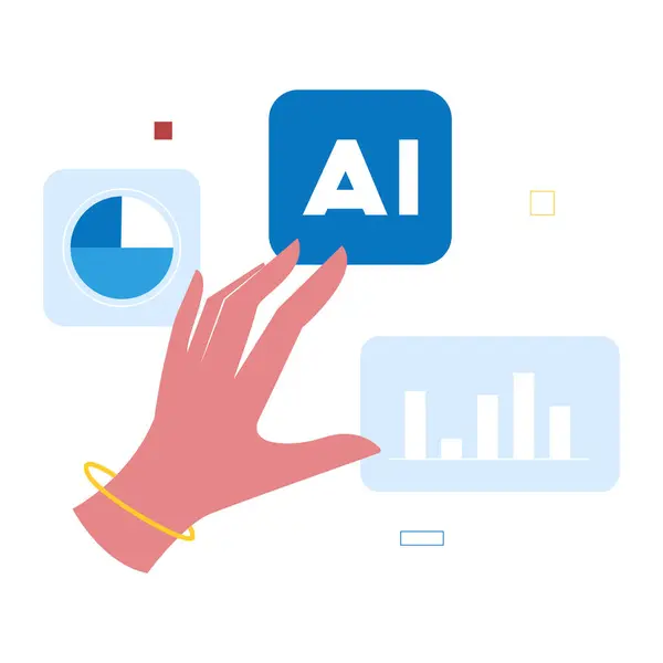 Akıllı zekaya sahip insan eli