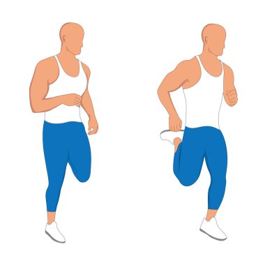 Fitness ve vücut geliştirme işaretlerinin vektör tasarımı. Stok için spor salonu ve fitness vektör simgesi koleksiyonu.