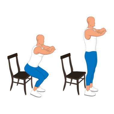 Spor salonundaki adam.