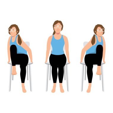 Farklı bedeni ve beyaz geçmişi olan bir kadın.