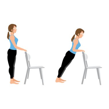 Spor giyimli kadın, spor yapıyor, arka tarafta..