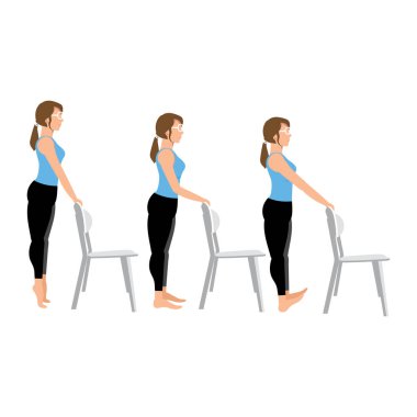 Beyaz arka plan vektör illüstrasyon tasarımı üzerinde gündelik giysiler giyen bir grup genç kadın..