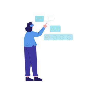 Akıllı telefonu ve dizüstü bilgisayarı olan adam.