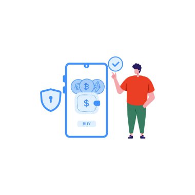 Banka ödemesi soyut konsept vektör çizimi.