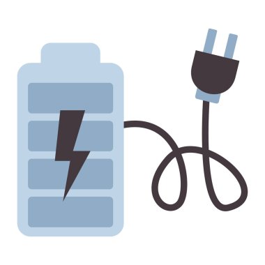 Şimşek vektör illüstrasyon tasarımı ile doldur