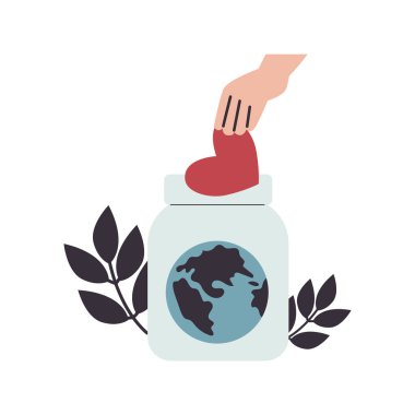 Dünyayla el ele dünyayı kurtar.