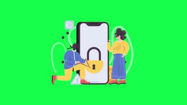 Mobil uygulamalı akıllı telefon