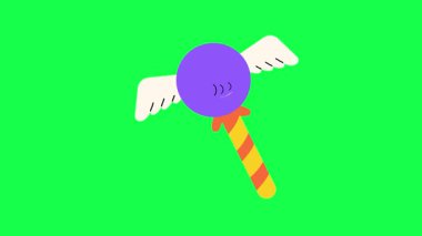 Komik bir oyuncağın üç boyutlu karikatürü.