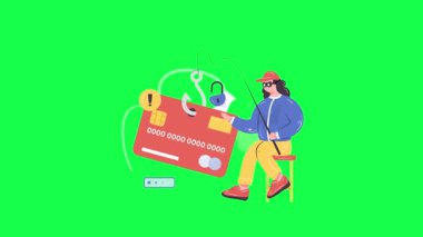 Kredi kartı olan bir adam, online alışveriş kavramı.