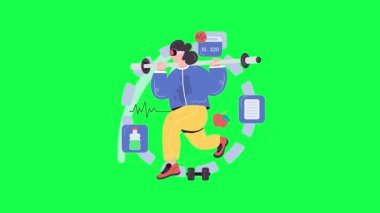 Dambılı kadın tasarımı.