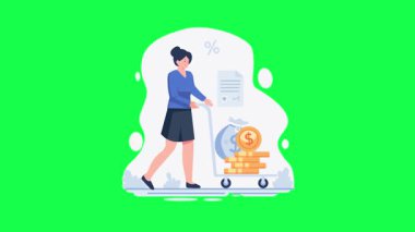 Ofisteki iş adamları.