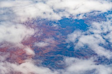İspanya Kanarya Adaları 'ndaki Fuerteventura' nın Çöl Kumulları