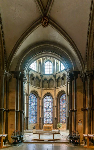 Canterbury Velká Británie Září 2022 Pohled Kapli Becket Crown Historické — Stock fotografie