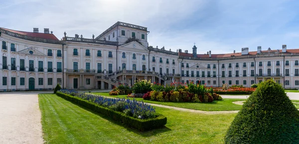 Fertod Hungría Octubre 2022 Vista Panorámica Del Palacio Esterhazy Versalles — Foto de Stock