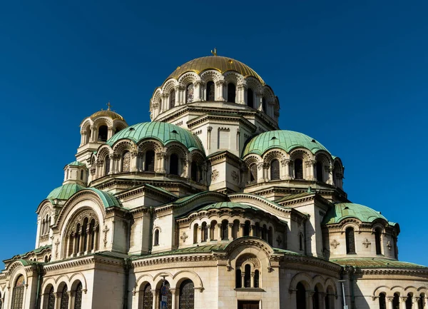 Sofía Bulgaria Octubre 2022 Vista Catedral San Alejandro Nevski Centro — Foto de Stock