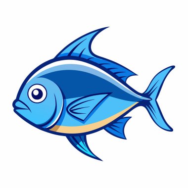 Balık simgesi, çizgi film tarzı