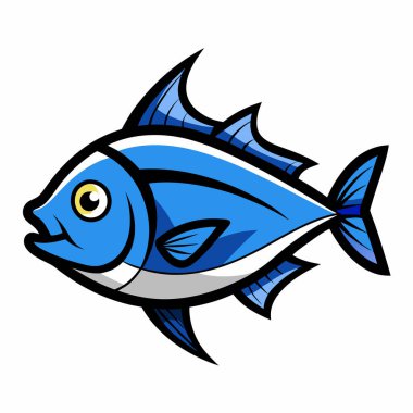 arka planda balık karikatürü çizimi