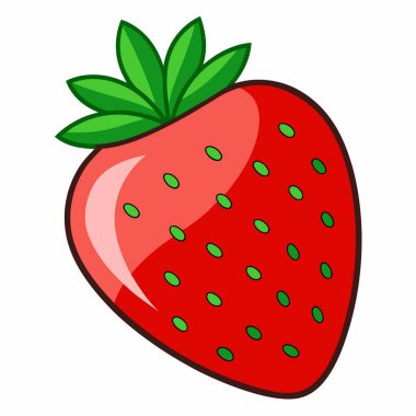 taze çilek meyve simgesi