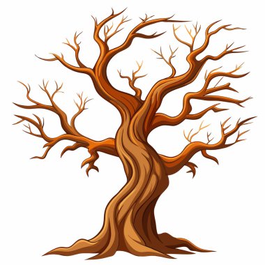 tek bir meşe ağacı