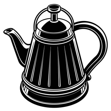 Kahve makinesi vektör simgesi