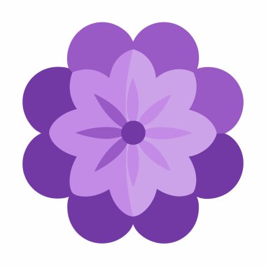 izole çiçek tasarımı beyaz arkaplan vektör illüstrasyonunda