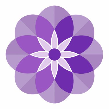 çiçek yaprakları süsleme simgesi