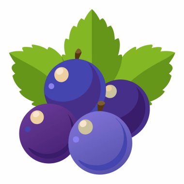 Üzüm simgesi, karikatür tarzı