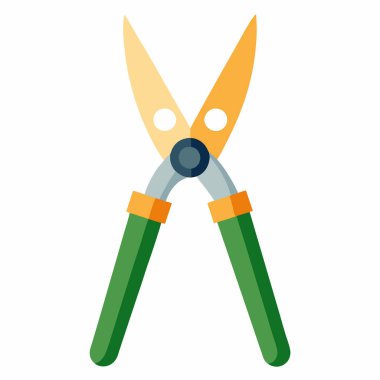 makas simgesi vektör illüstrasyon tasarımı