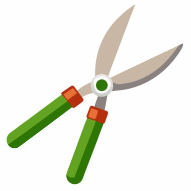 yeşil bahçe makasları simgesi