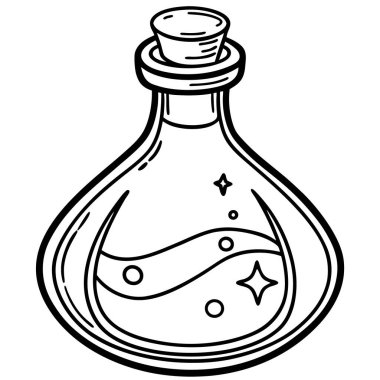 sihirli iksir şişe simgesi