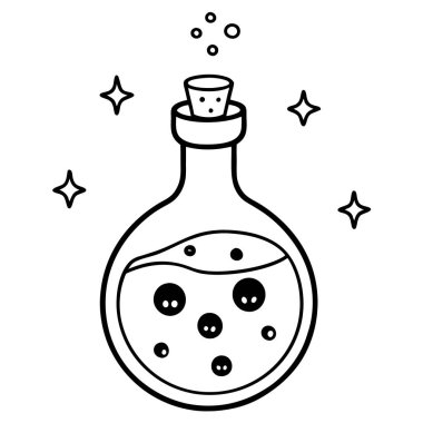 çizgi çizme çizgi film sihirli iksir