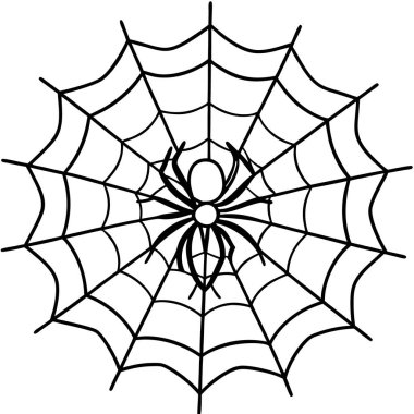 Örümcek ağı çizimi