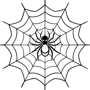 halloween spider web vector design