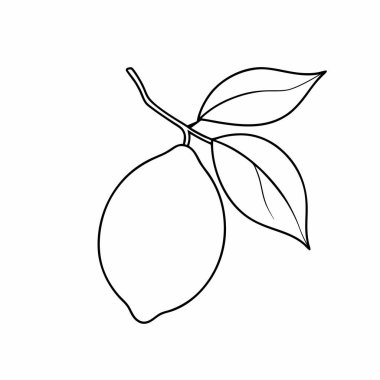 Mango meyve simgesi, taslak biçimi