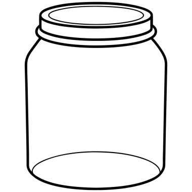 kapaklı karalama kavanozu